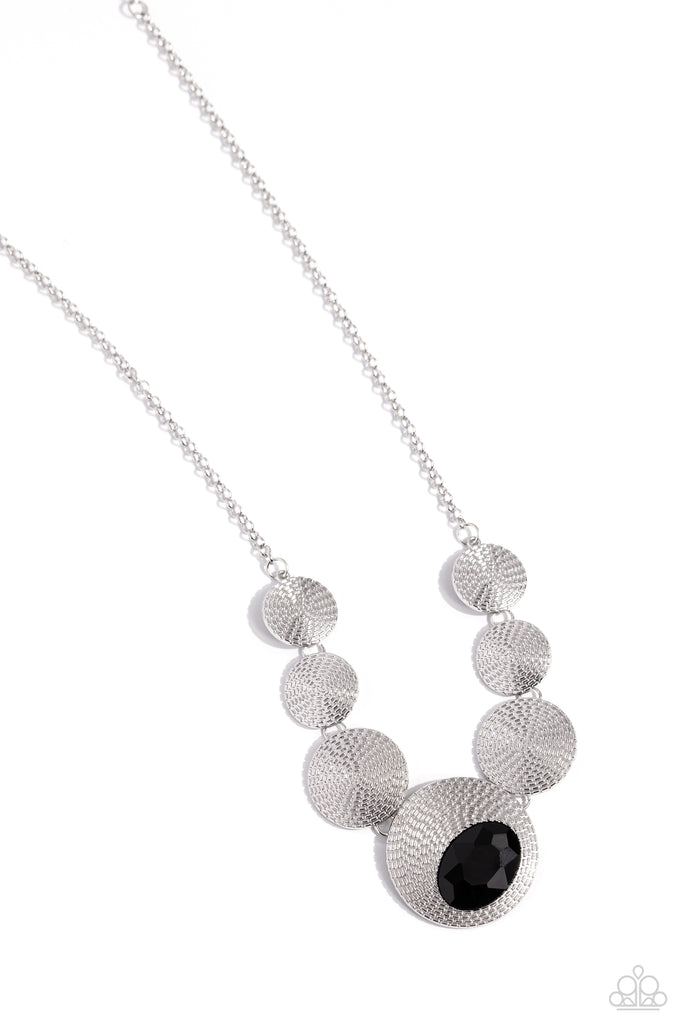 EDGY or Not - Black Necklace - Chic Jewelry Boutique