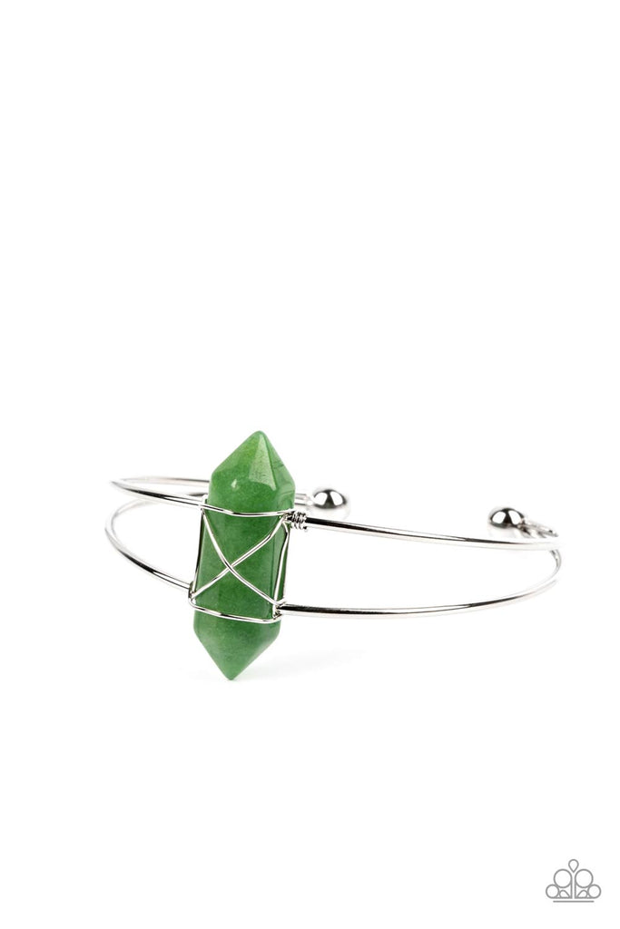 Terra Transcendence - Green Jade Bracelet - Chic Jewelry Boutique