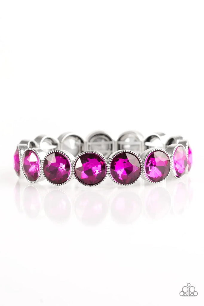 Number One Knockout - Pink Bracelet - Chic Jewelry Boutique