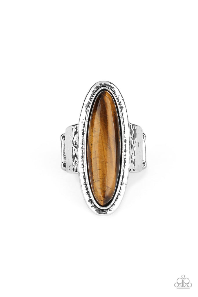Stone Mystic - Brown Tiger's Eye Ring - Convention Exclusive - Paparazzi