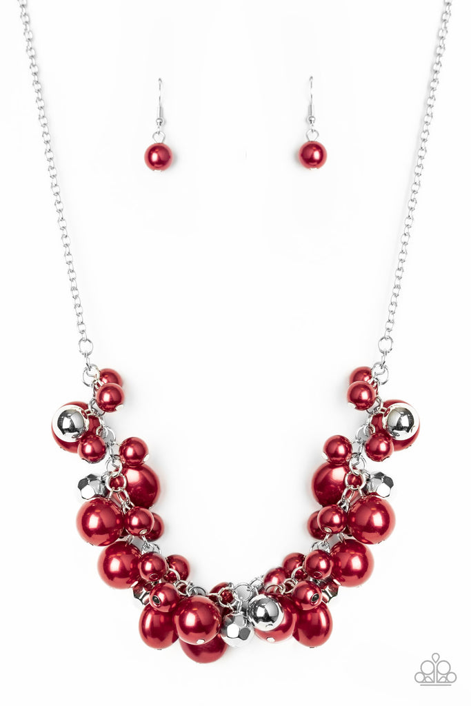 Battle of the Bombshells - Red Necklace - Convention Exclusive - Paparazzi