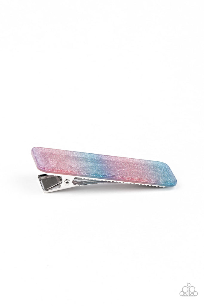 Stellar Rainbows - Multi Acrylic Hair Clip - Paparazzi