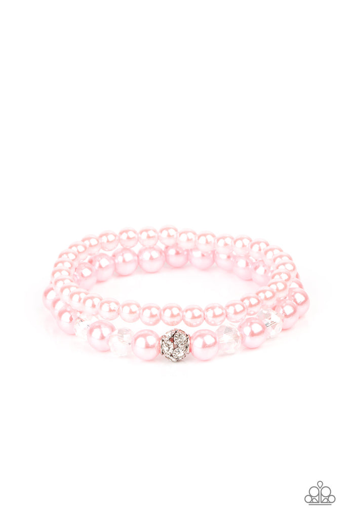 Cotton Candy Dreams - Pink Pearl Bracelet - Paparazzi