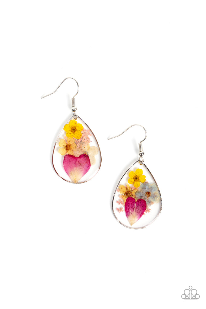 Products Prim and PRAIRIE - Multi Flower Earrings - Paparazzi