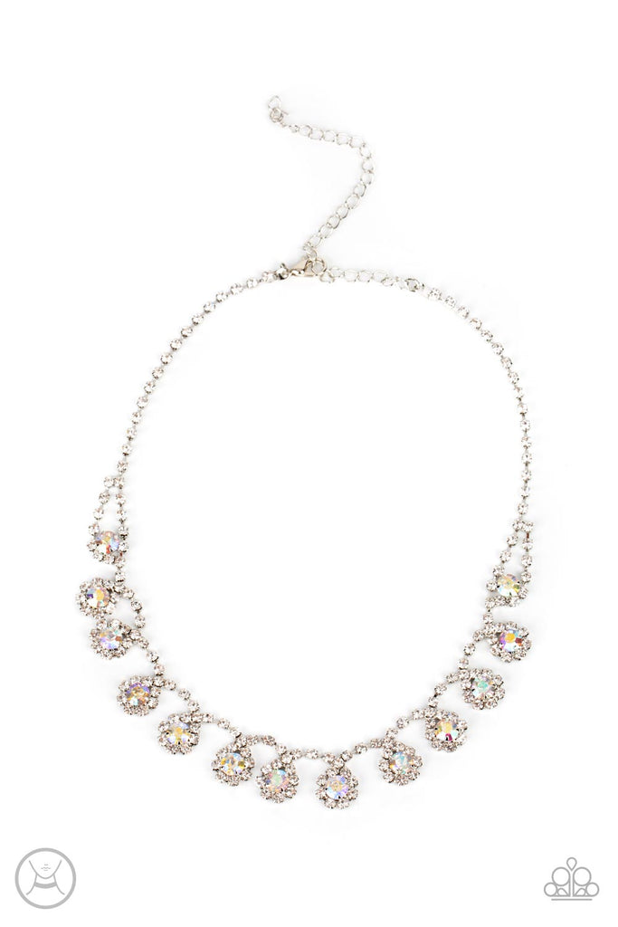 Princess Prominence - Multi Iridescent Necklace - Paparazzi