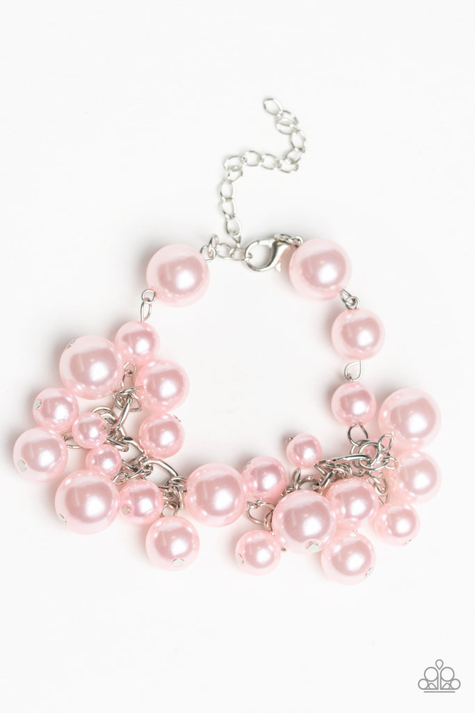 Girls in Pearls - Pink Pearl Bracelet - Paparazzi Accessories - Chic Jewelry Boutique by Andrea