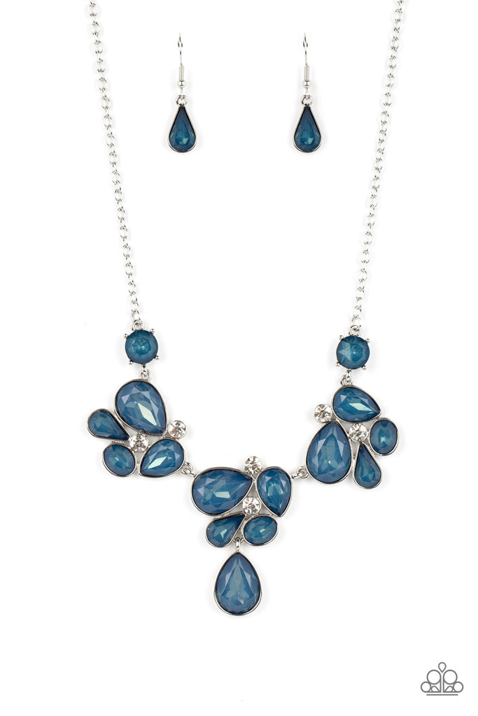 Everglade Escape - Blue Necklace - Paparazzi Necklace Paparazzi jewelry image