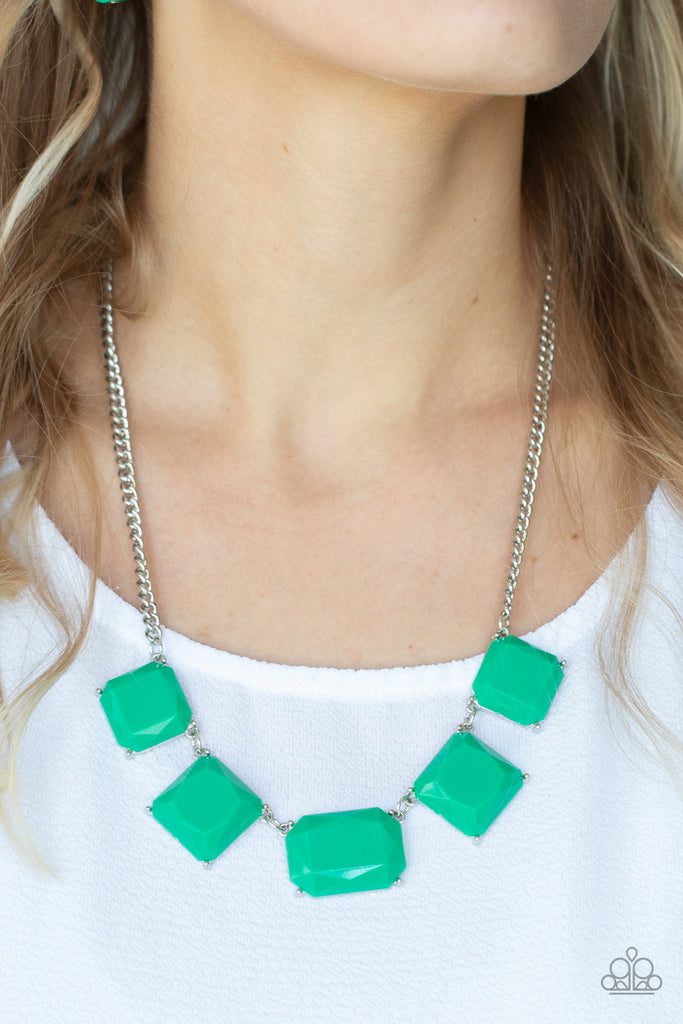 Instant Mood Booster - Green Mint Necklace - Paparazzi