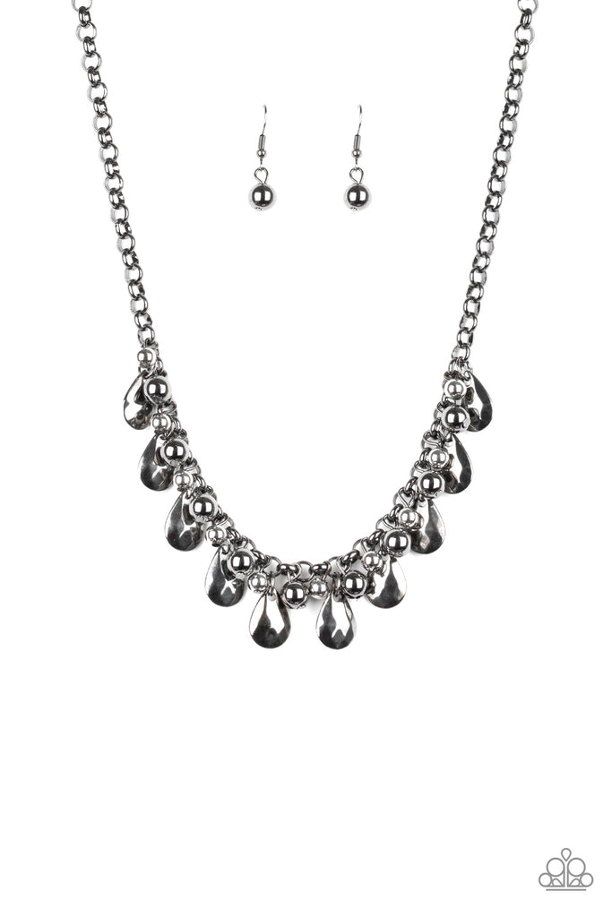 Paparazzi Heirloom Hideaway - Black Necklace – A Finishing Touch Jewelry