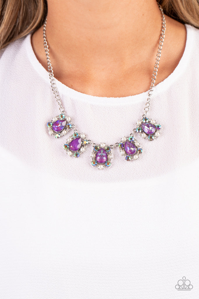 Paparazzi Accessories - Forbidden Fruit - Purple Necklace