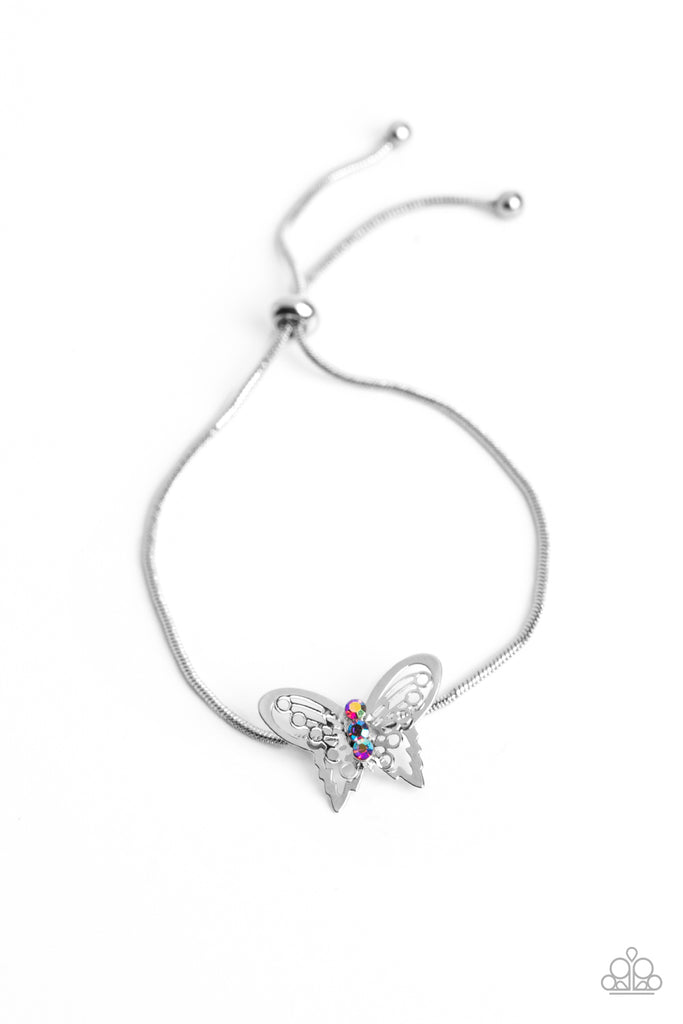 Wings of Wonder - Pink Butterfly Bracelet - Chic Jewelry Boutique