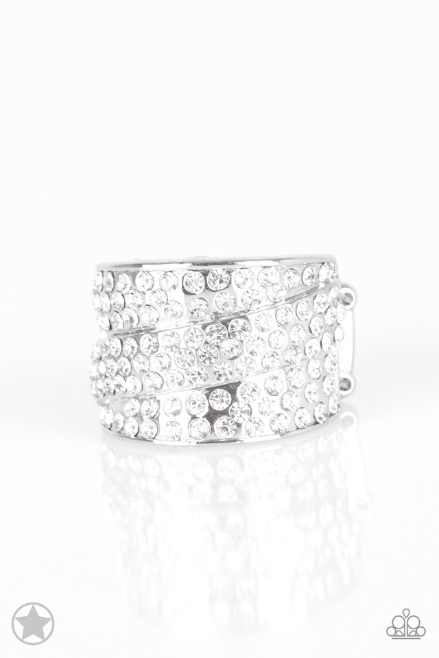 The Millionaires Club - White Ring - Chic Jewelry Boutique by Andrea