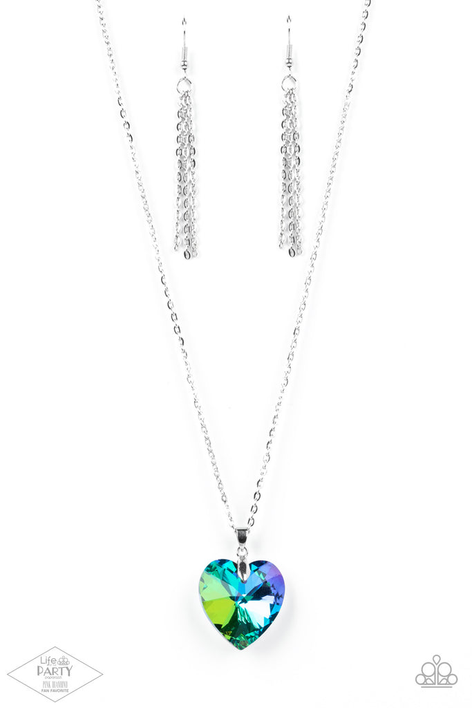 Love Hurts - Multi Exclusive Necklace & Earring  - Paparazzi